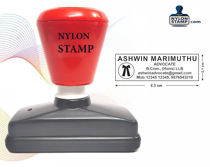 Pre-ink Stamp 3 LINE